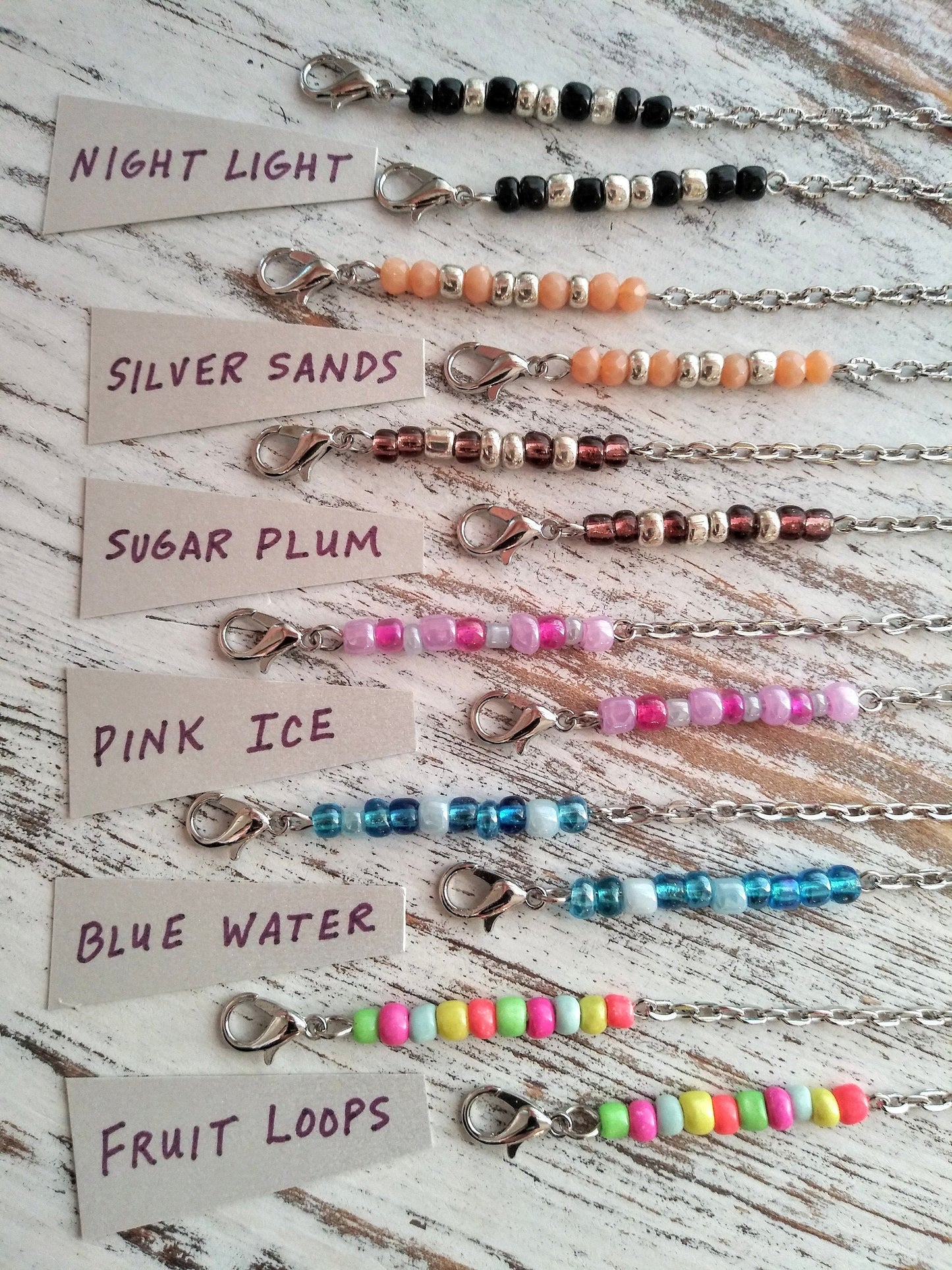 SALE!!! 24 inch Beaded Face Mask Chains, Many Colors Cute Face Mask Holders, Mask Necklace, Teens, Adults, Mask Keeper, Colorful Glass Beads