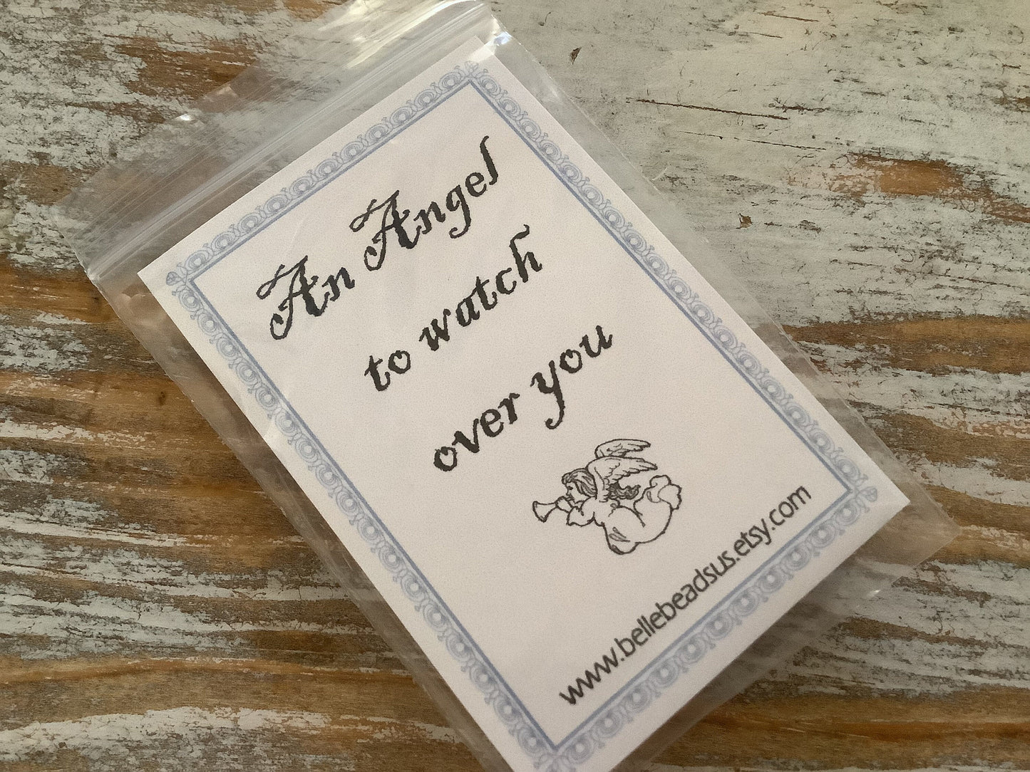 SALE An Angel to watch over you gift charm with card, Stocking stuffer, secret Santa gift, gifts under 10 dollars, guardian Angel, memory