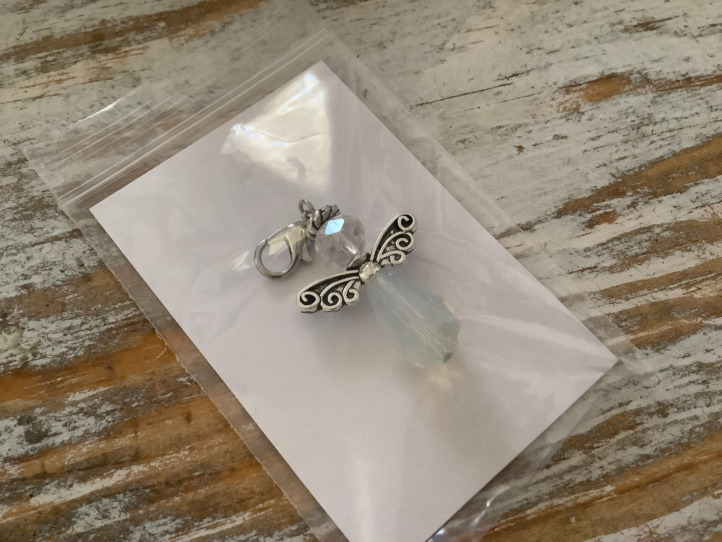 SALE An Angel to watch over you gift charm with card, Stocking stuffer, secret Santa gift, gifts under 10 dollars, guardian Angel, memory