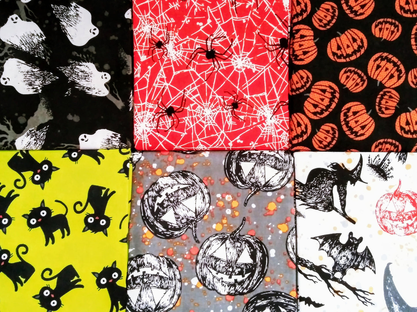 Ladies Witchy Fitted Face Masks / Facial Coverings, Halloween, Bats, Black Cats, Spooky, Witch on broom, Pumpkins, Cute