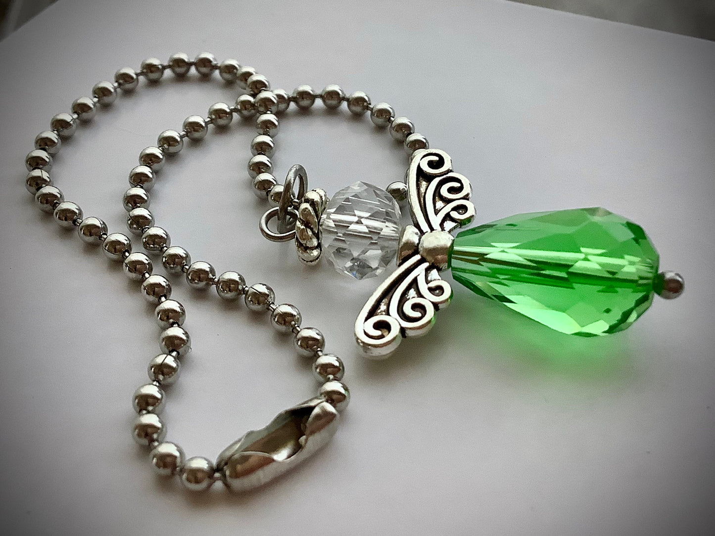 An Angel to watch over you, Angel for Car, Rearview Mirror Car Charm, Remembrance of a Loved One, New Driver, Blue Gray, Burgundy or Green