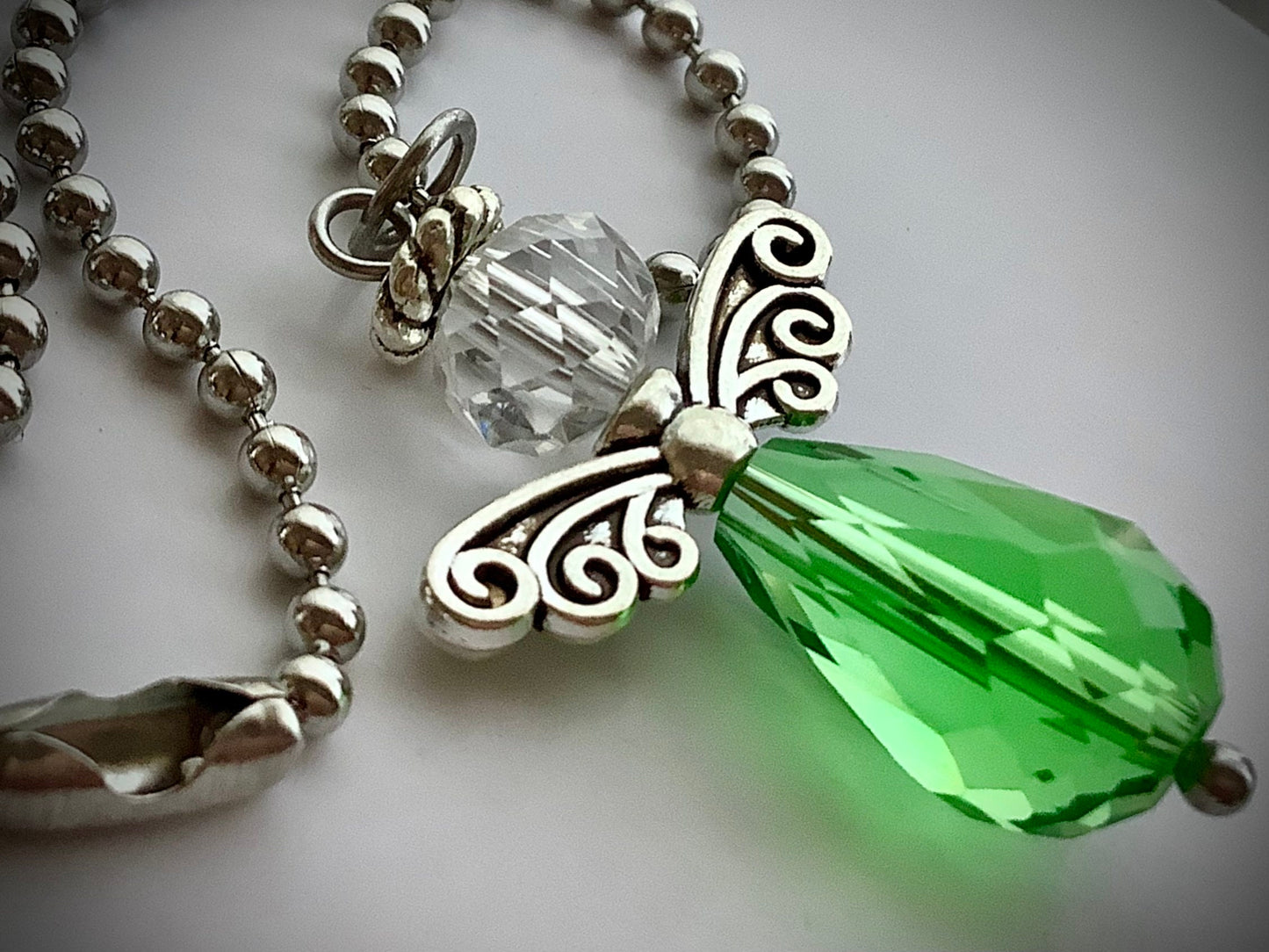 An Angel to watch over you, Angel for Car, Rearview Mirror Car Charm, Remembrance of a Loved One, New Driver, Blue Gray, Burgundy or Green